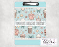 Bows & Candles Clipboard