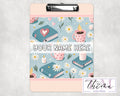 Candles & Books Clipboard