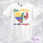 Dos Culturas -Colombia & Mexico T-shirt