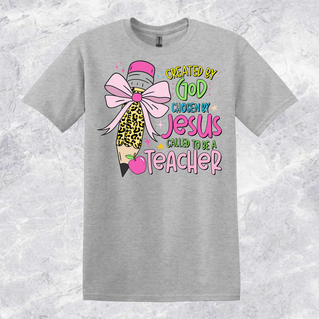 Created By God Chosen by Jesus T-shirt