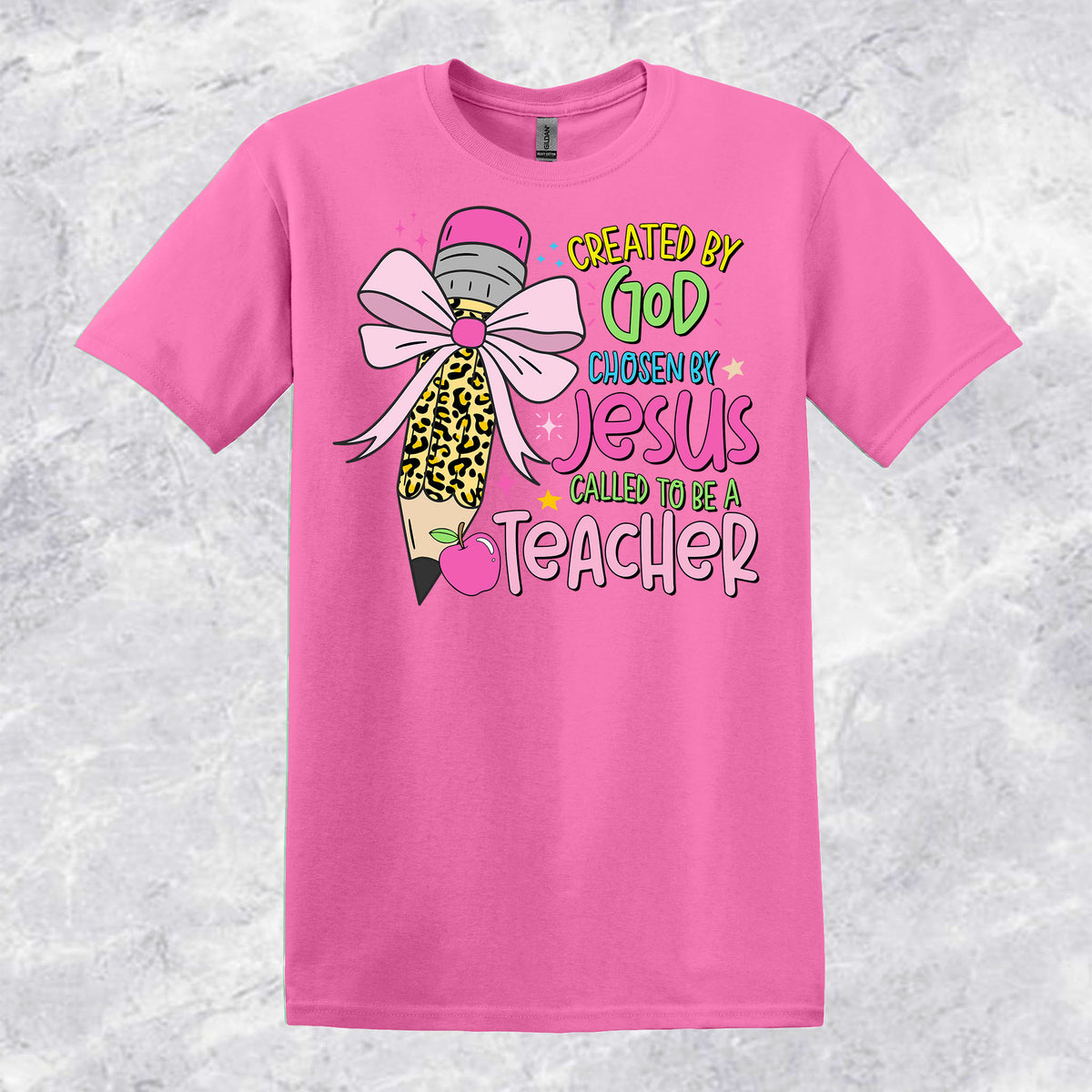 Created By God Chosen by Jesus T-shirt