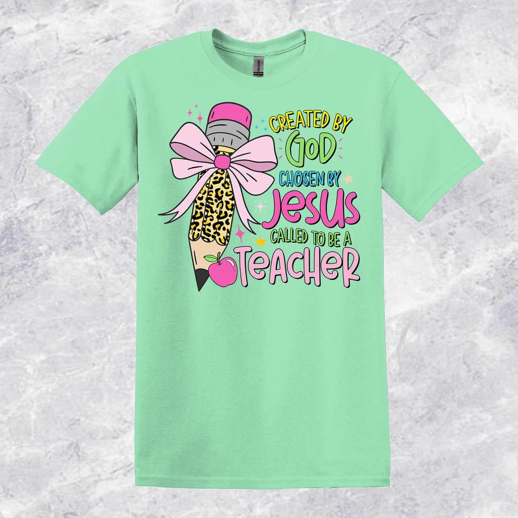 Created By God Chosen by Jesus T-shirt