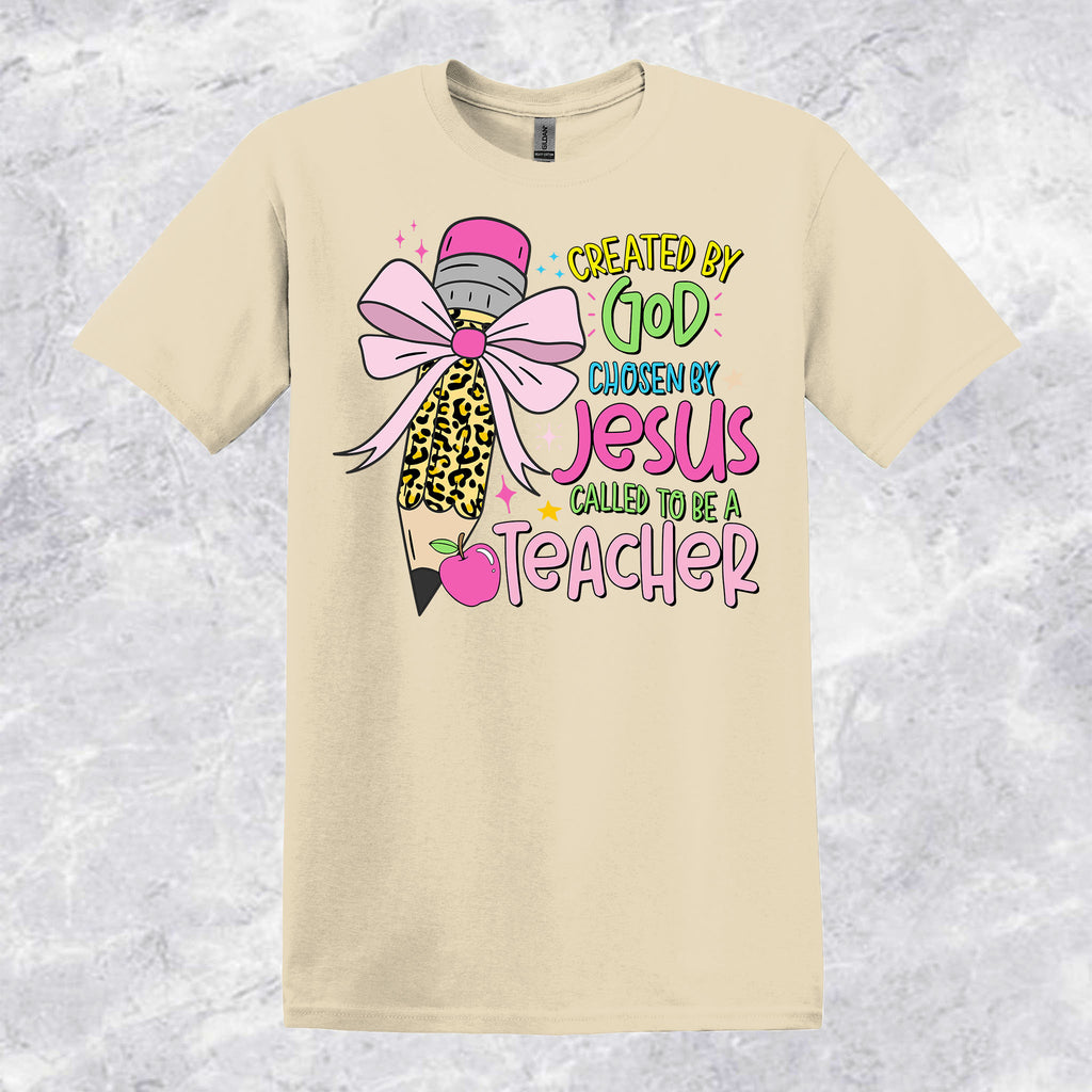 Created By God Chosen by Jesus T-shirt