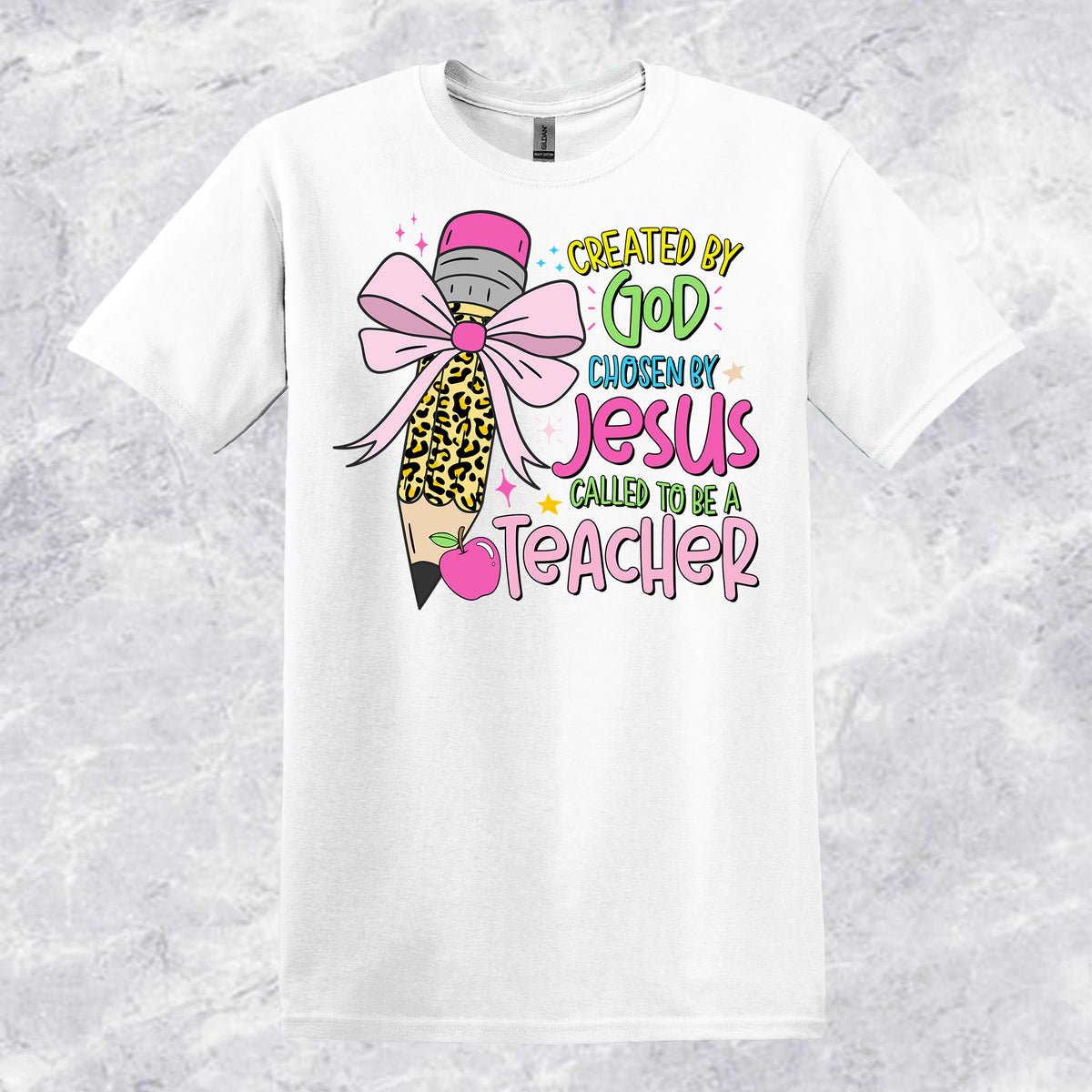 Created By God Chosen by Jesus T-shirt
