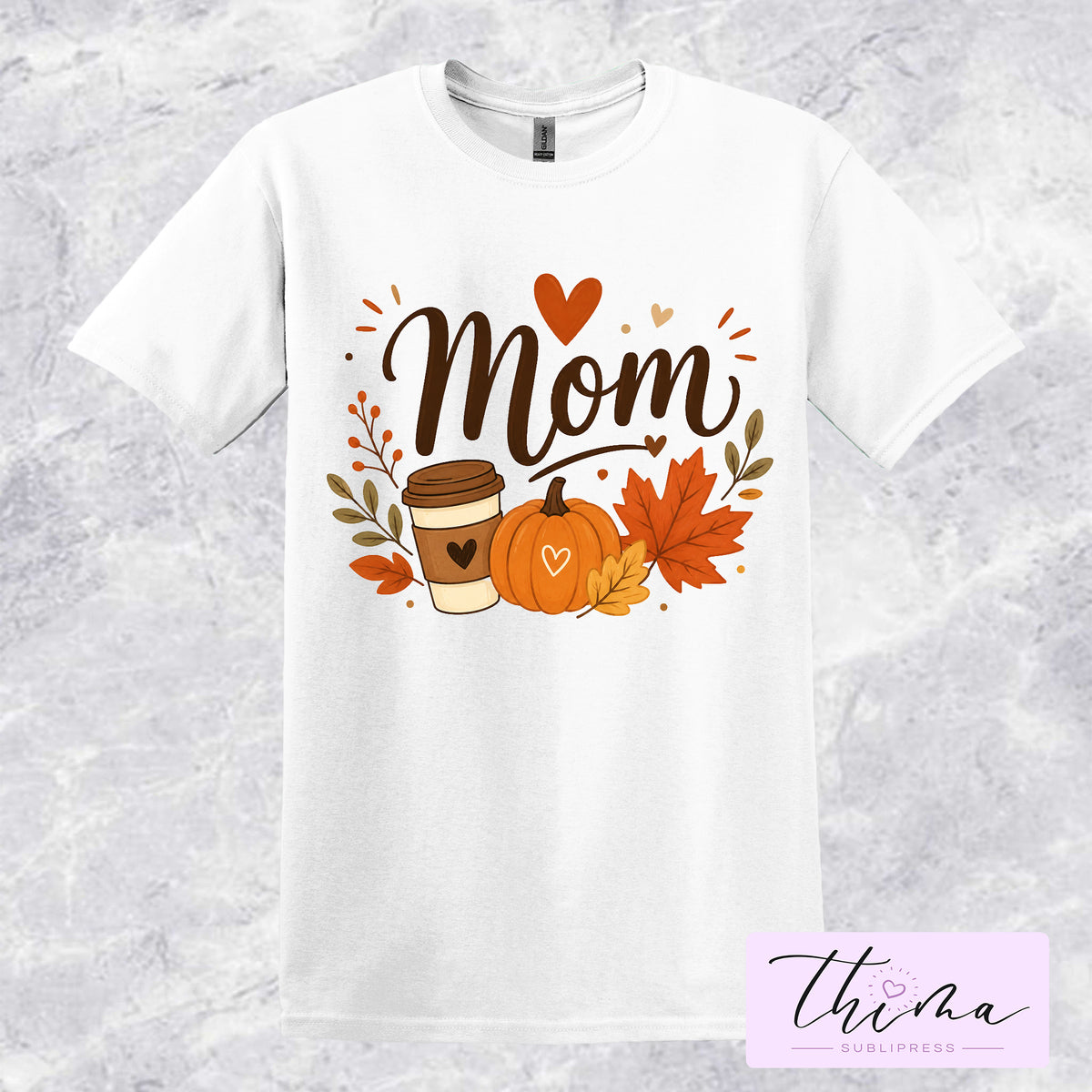 Fall-Mom-Coffee-Pumpkin T-shirt