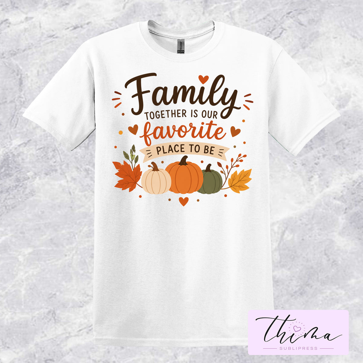 Family My Favorite Place To Be T-shirt