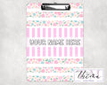 Floral Clipboard