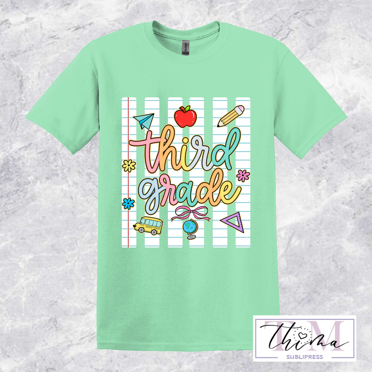 Grade Level Striped T-shirt