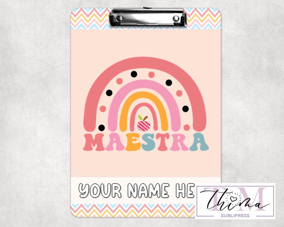 Maestra Arcoiris 1 Clipboard