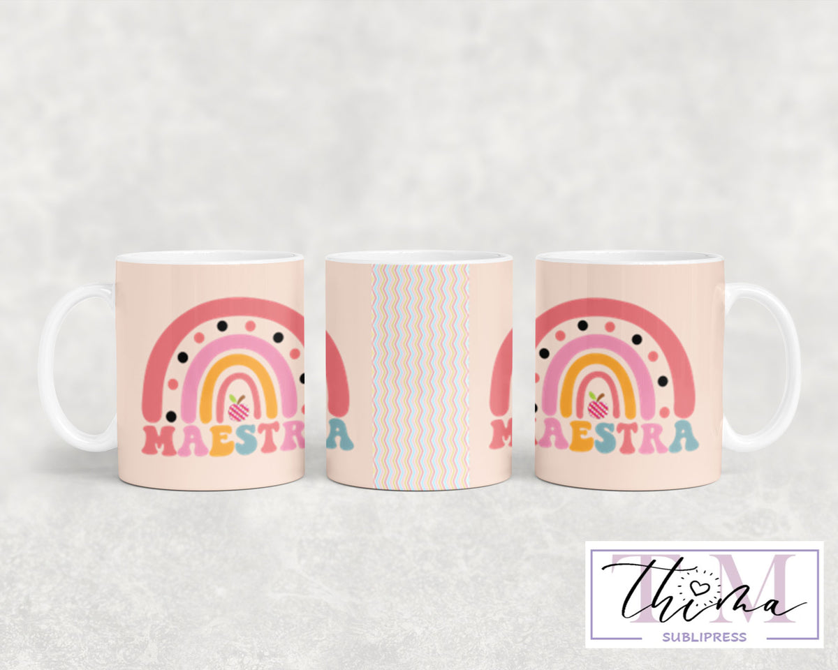 Maestra Arcoiris 1 Mug