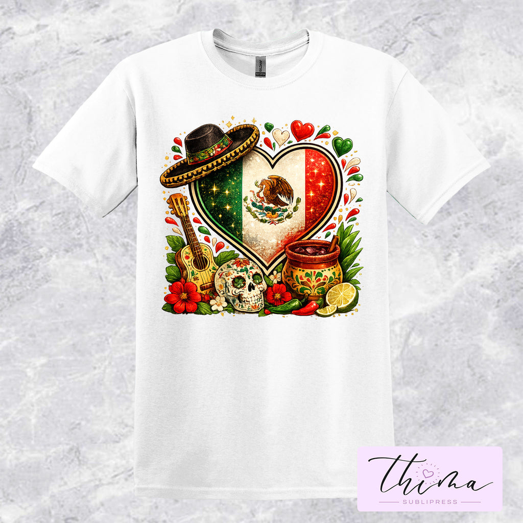 Mexico Corazon T-shirt
