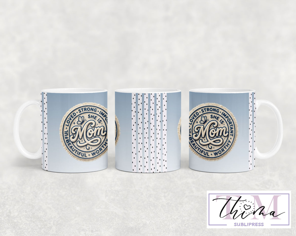Mom Circle Mug