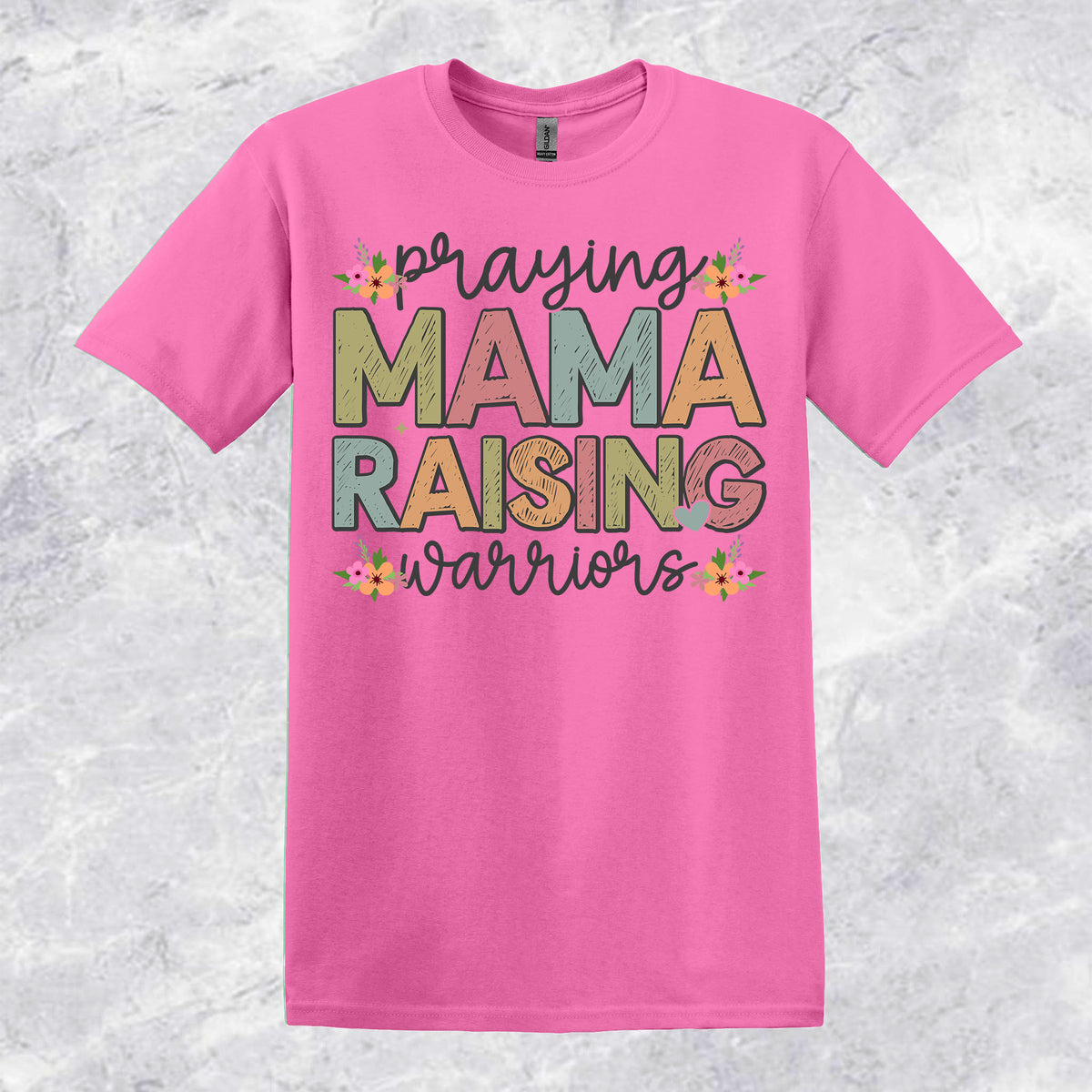 Praying Mama Raising Warriors T-shirt