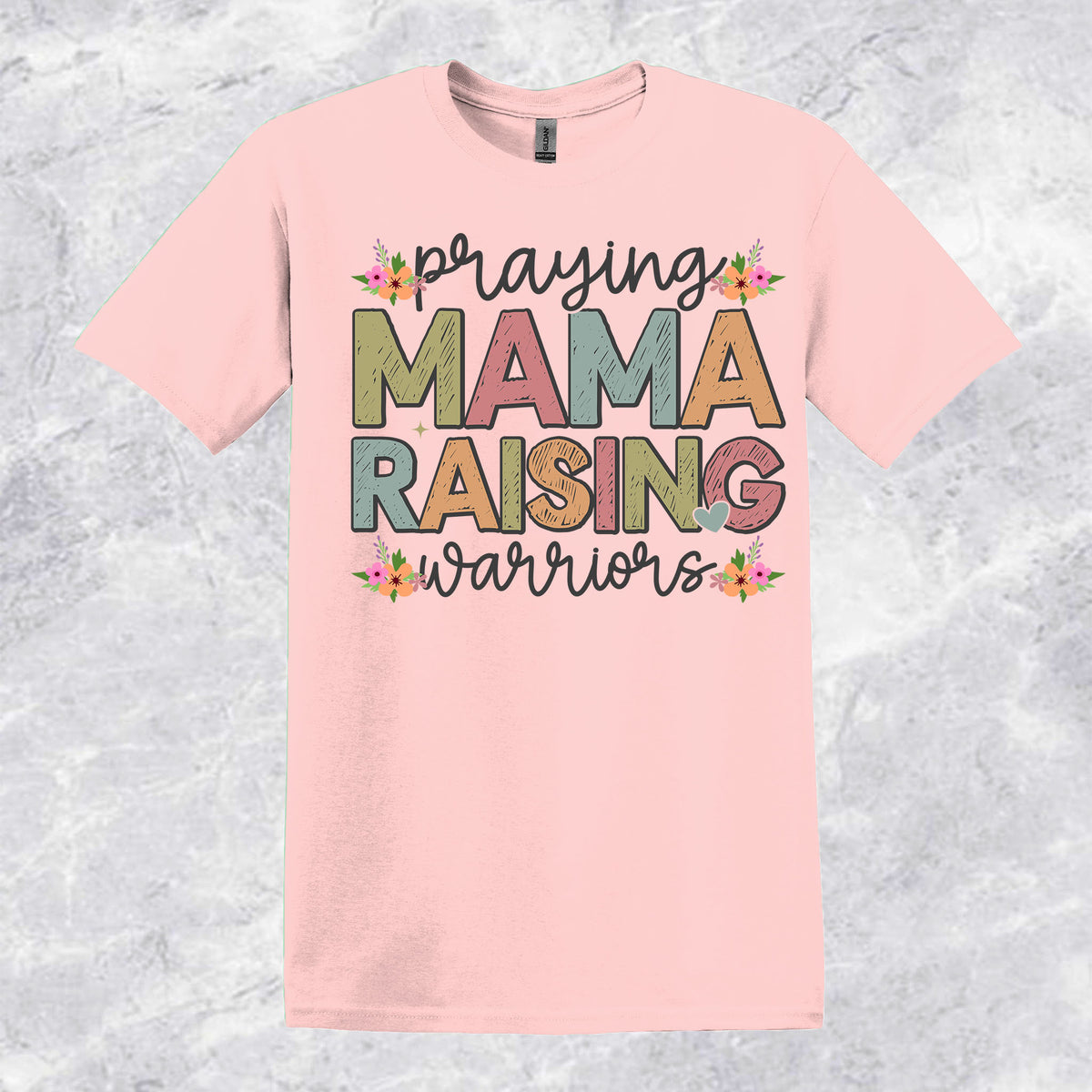 Praying Mama Raising Warriors T-shirt