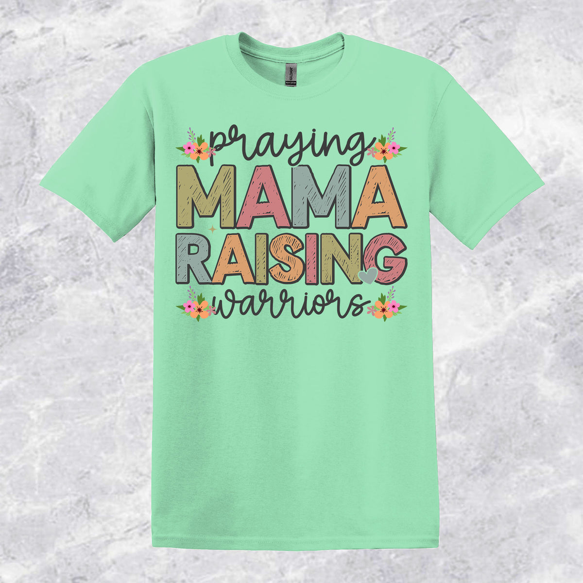 Praying Mama Raising Warriors T-shirt