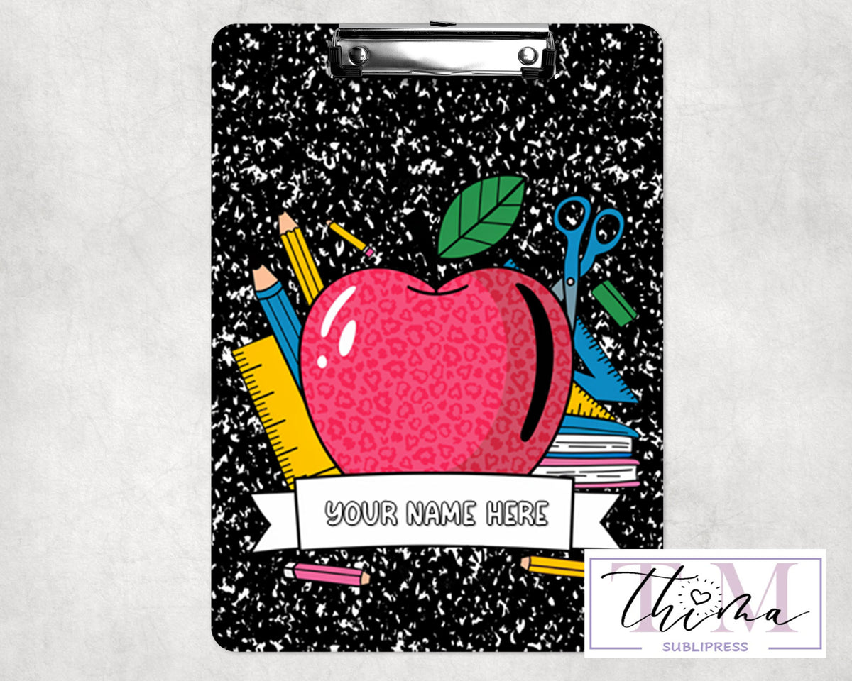 Red Apple Clipboard