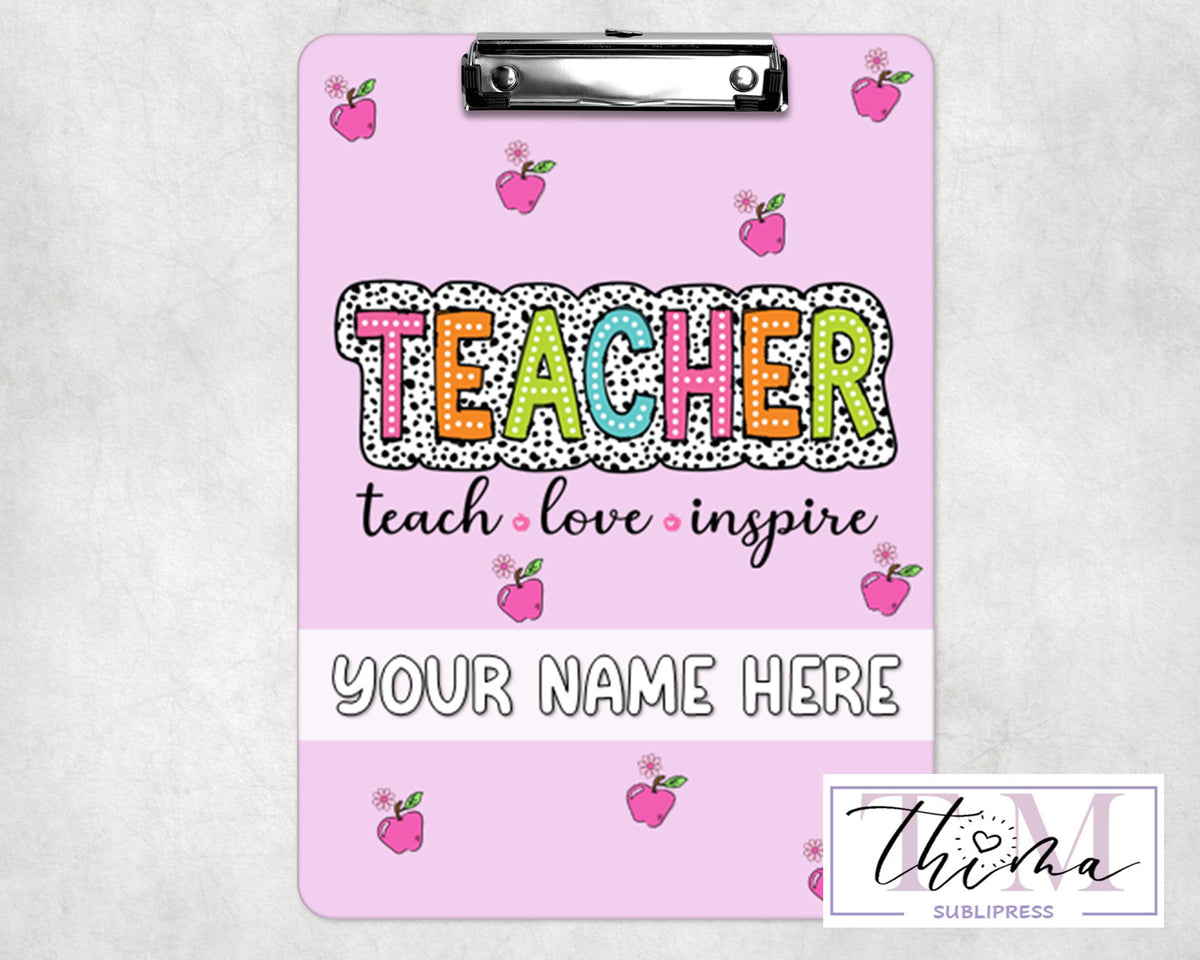 Teach-Love-Inspire Clipboard